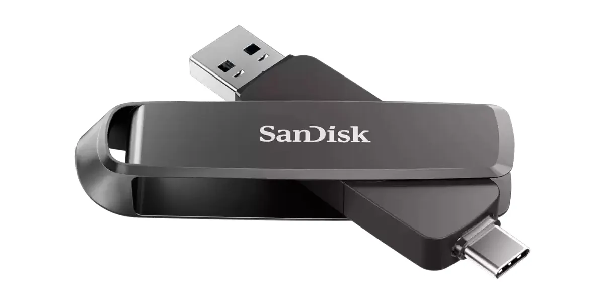 SanDisk USB-Stick 2 TB Extreme Pro Dual Drive USB Typ-C/A