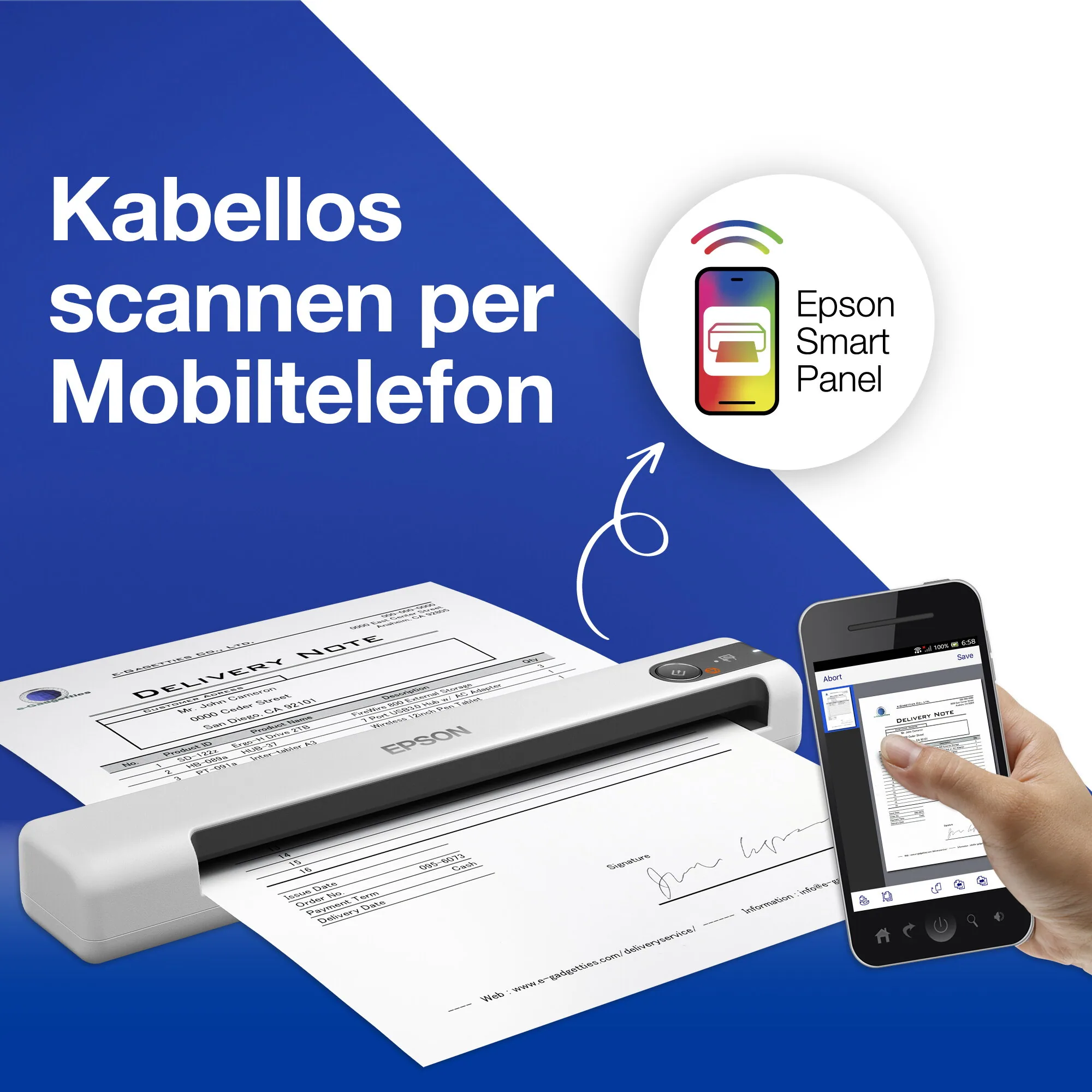 Epson WorkForce DS-80W – Bild 4