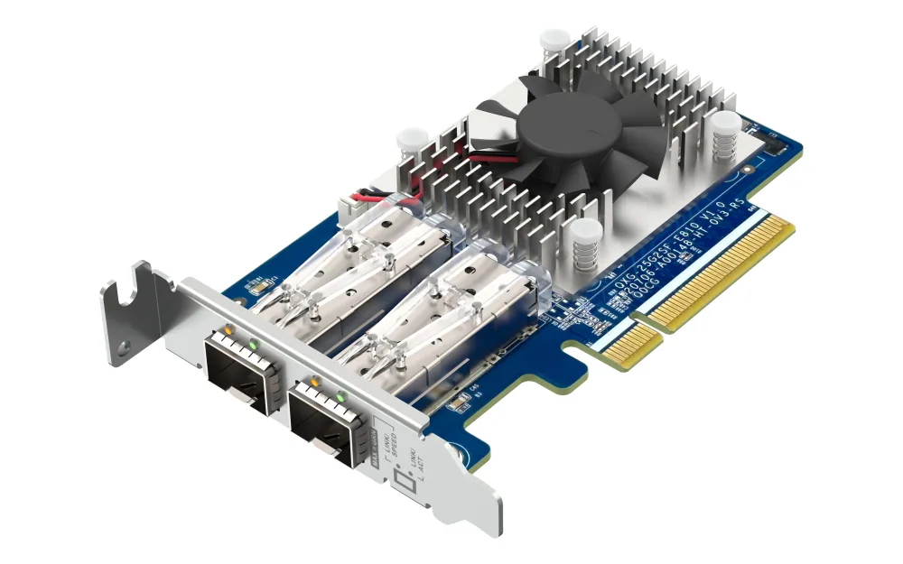 QNAP QXG-25G2SF-E810 Netzwerkkarte Eingebaut Faser 25000 Mbit/s – Bild 6