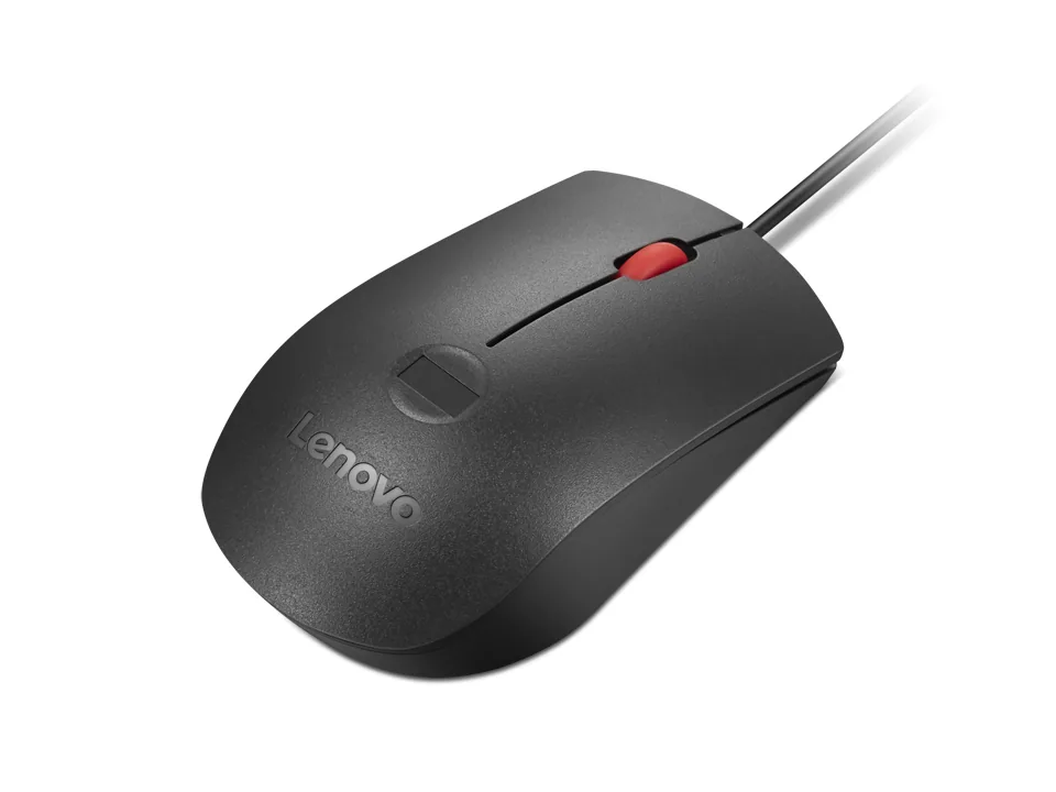 Lenovo 4Y51S24029 Maus Büro Beidhändig USB Typ-A Optisch 2000 DPI – Bild 4