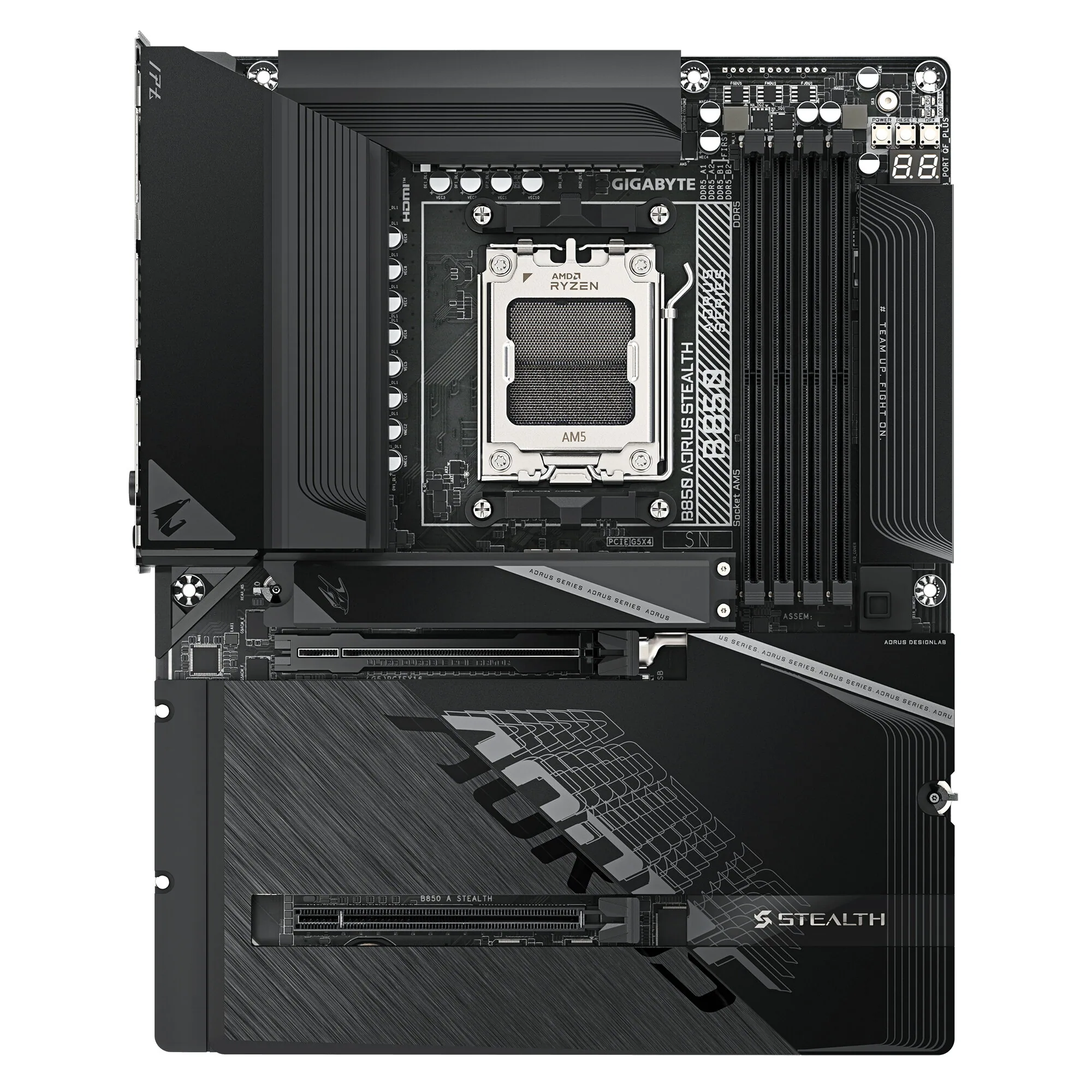 GIGABYTE B850 AORUS STEALTH Mainboard – Bild 2