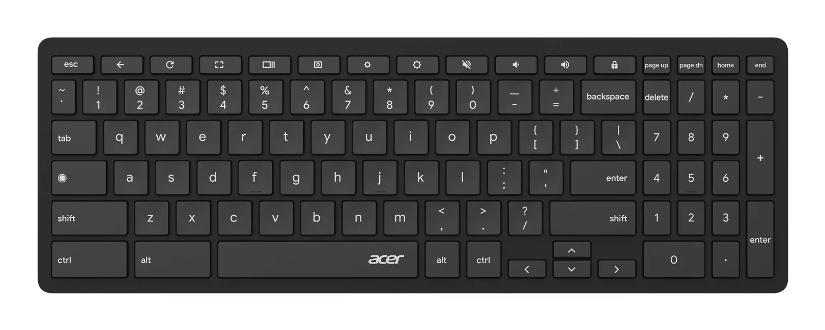 Acer LC.ACC11.001 Tastatur Maus enthalten RF Wireless Deutsch Schwarz – Bild 3