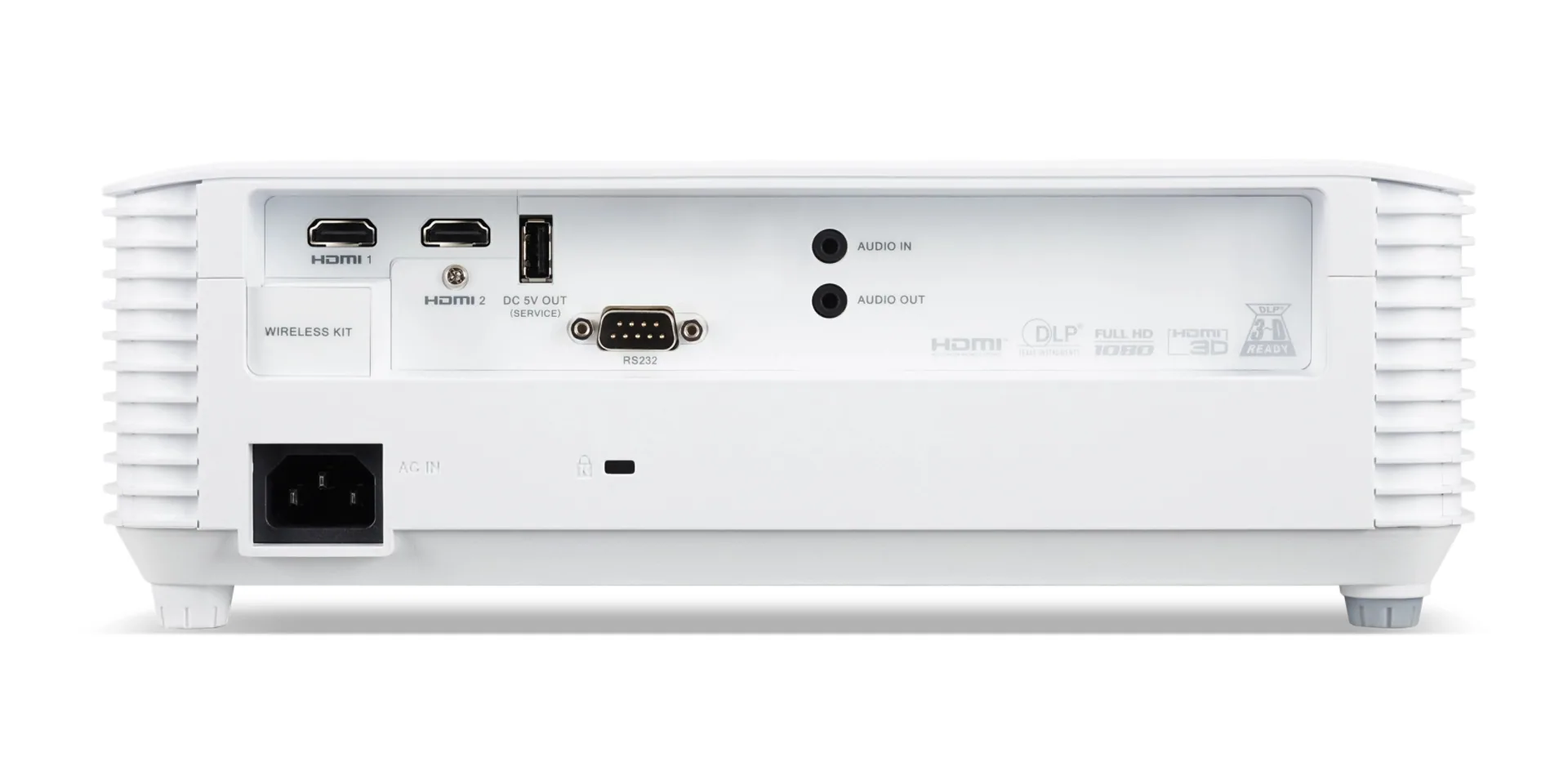 Acer H6546Ki Standard Throw-Projektor 5200 ANSI Lumen DLP 1080p (1920x1080) Weiß – Bild 3