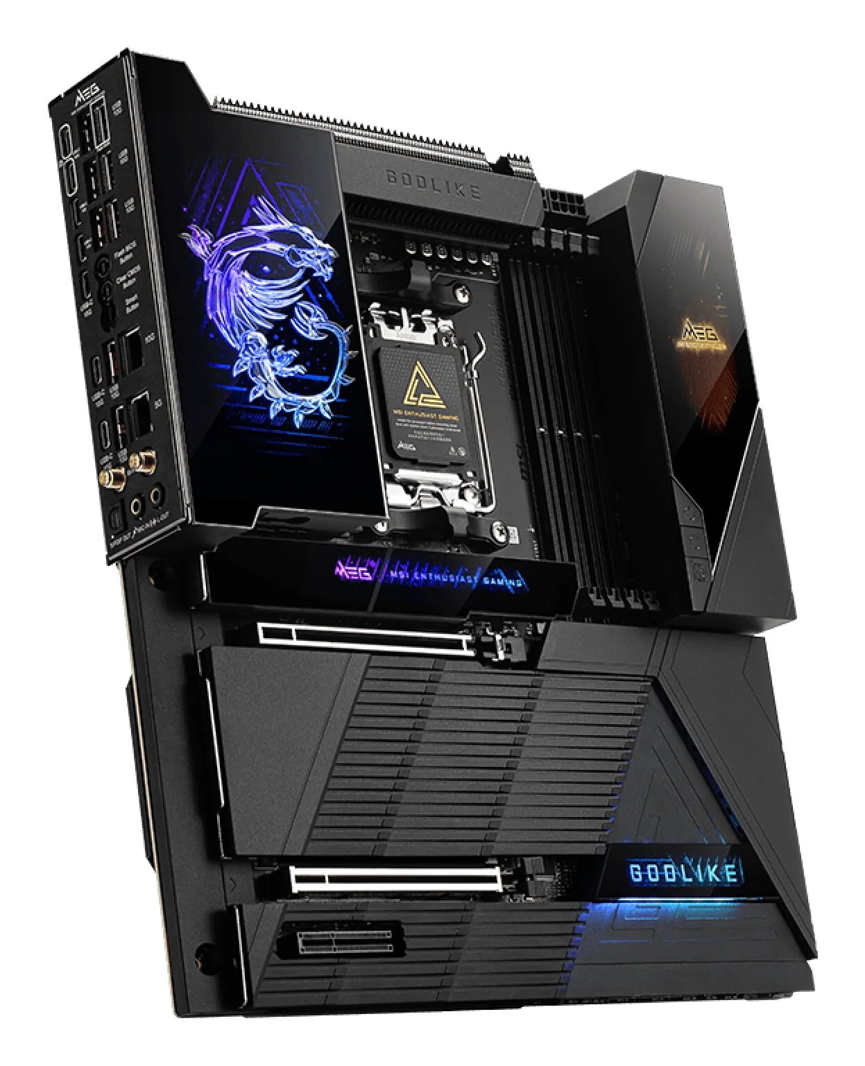 MSI MEG X870E GODLIKE Motherboard AMD X870E Sockel AM5 Erweitertes ATX – Bild 4