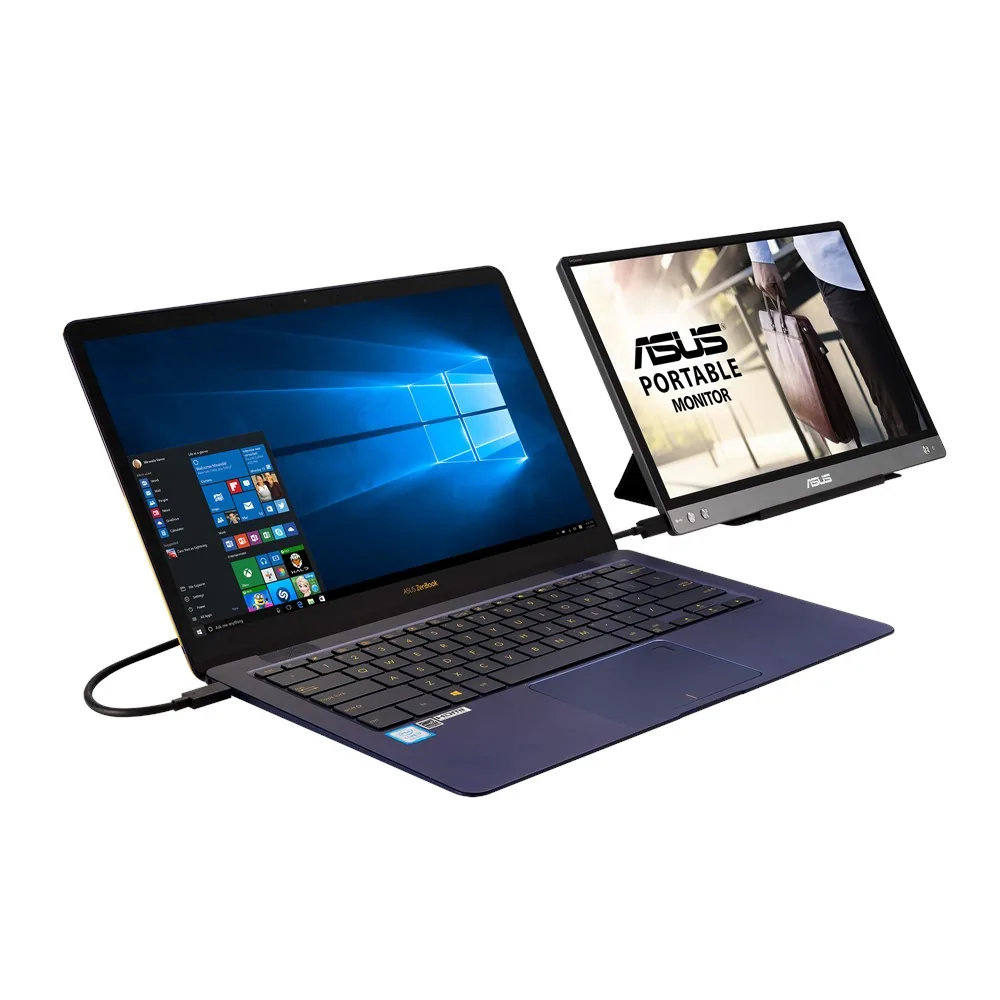 ASUS MB14AC Computerbildschirm 35,6 cm (14") 1920 x 1080 Pixel Full HD Grau – Bild 5