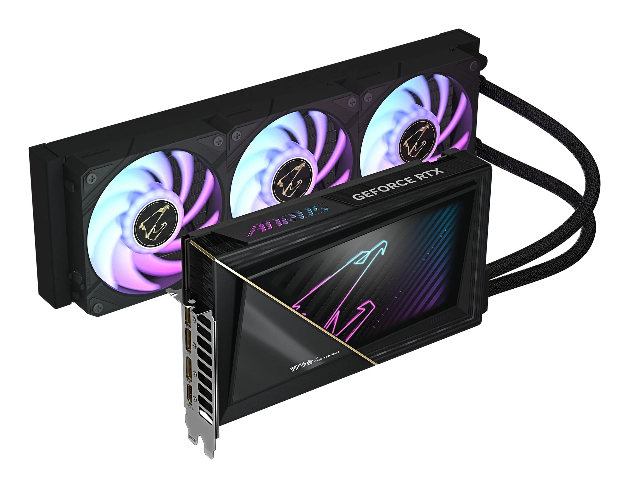 GIGABYTE AORUS GeForce RTX 5090 XTREME WATERFORCE 32G Grafikkarte – Bild 2