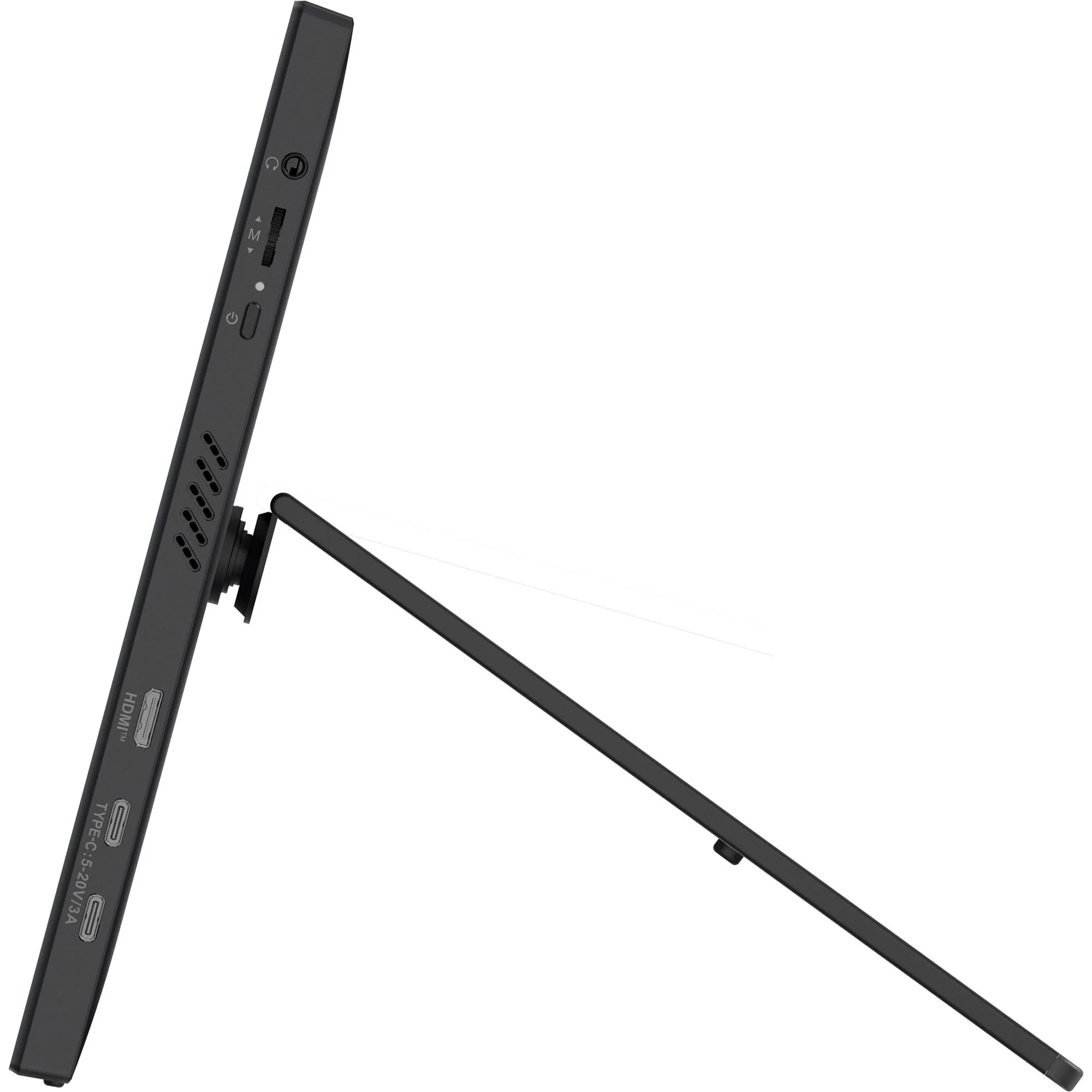 MSI PRO MP161E6T Computerbildschirm 39,6 cm (15.6") 1920 x 1080 Pixel VGA OLED Touchscreen Schwarz – Bild 5