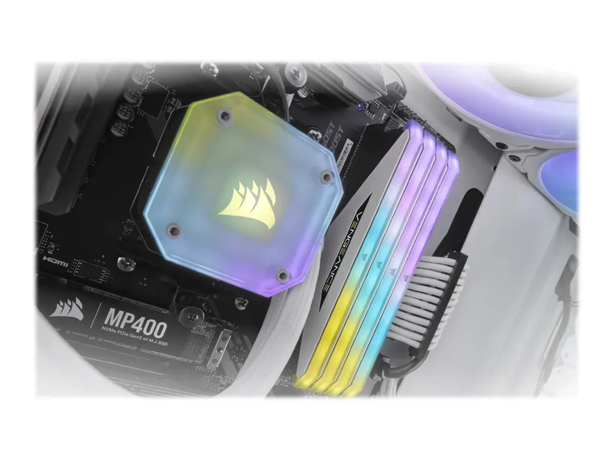 Corsair VENGEANCE RGB DDR4-3200 CL16 16 GB Kit (2x 8 GB) (CMN16GX4M2Z3200C16W)