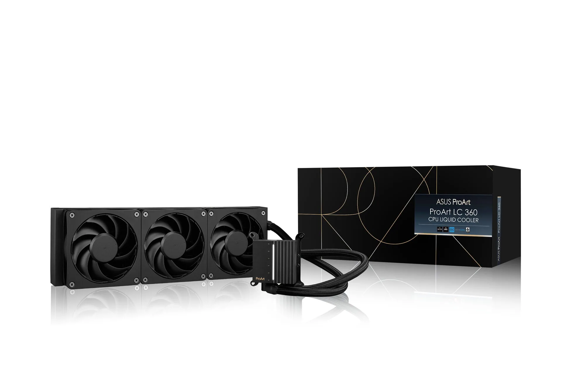 ASUS ProArt LC 360 Prozessor All-in-One-Flüssigkeitskühler 12 cm Schwarz – Bild 6