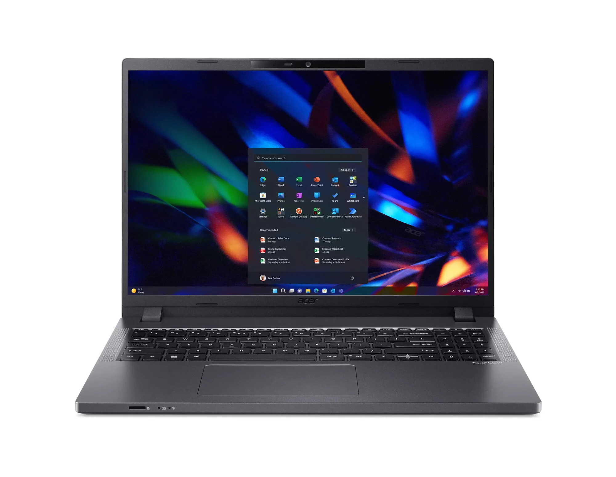 Acer TravelMate P2 16 TMP216-51-G3-TCO-58DJ P216-51-G3-TCO Notebook – Bild 1