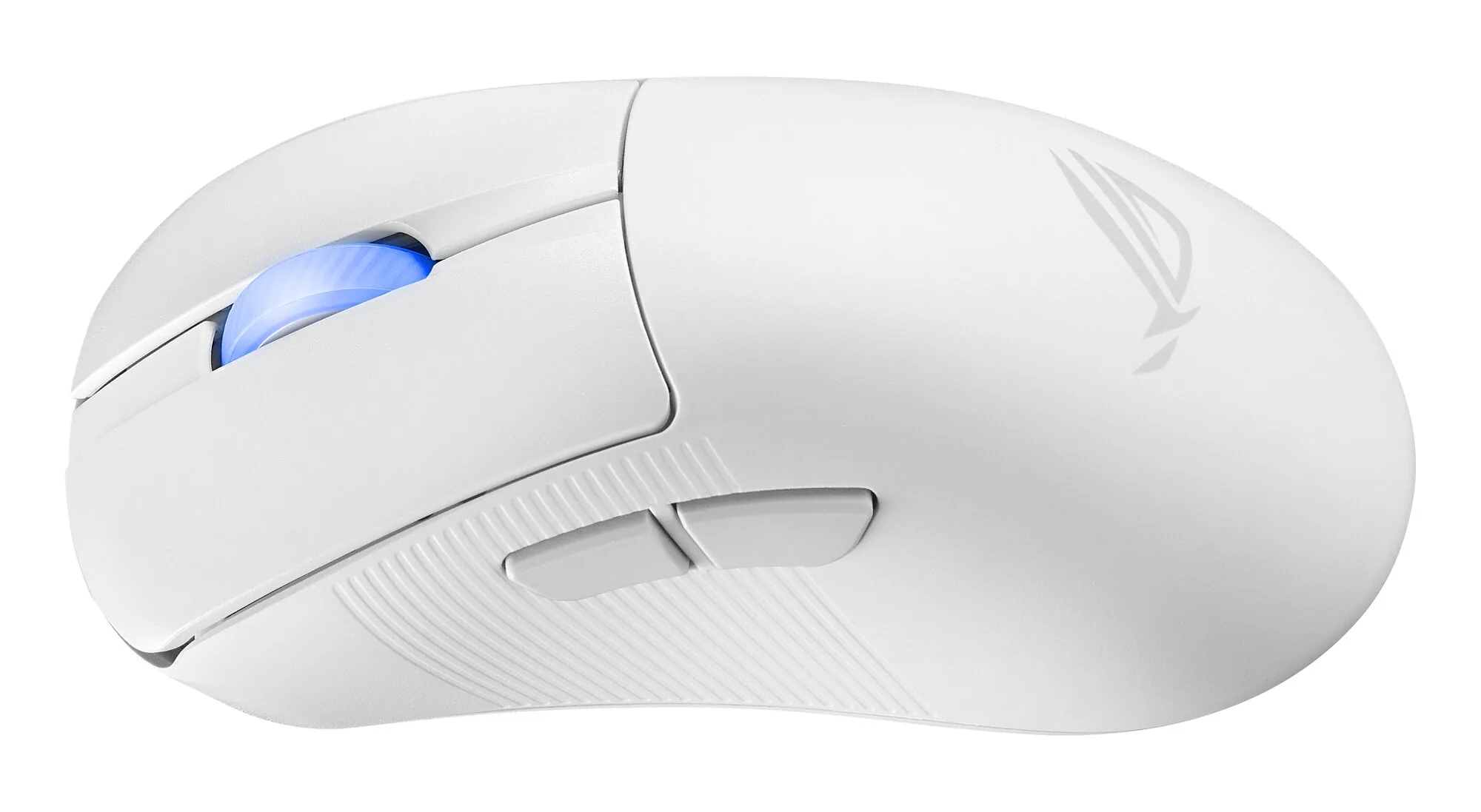 ASUS ROG Keris II Ace Wireless AimPoint White Maus Gaming Rechts RF Wireless + Bluetooth + USB Type-A Optisch 42000 DPI – Bild 4