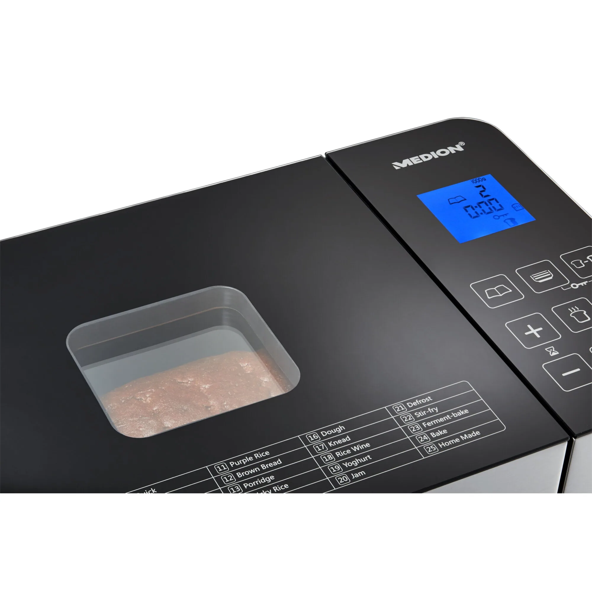 MEDION MD 10241 Brotbackmaschine 600 W Schwarz, Silber – Bild 3