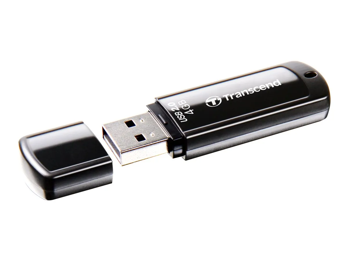 USB-Stick   4GB Transcend JetFlash 350 schwarz