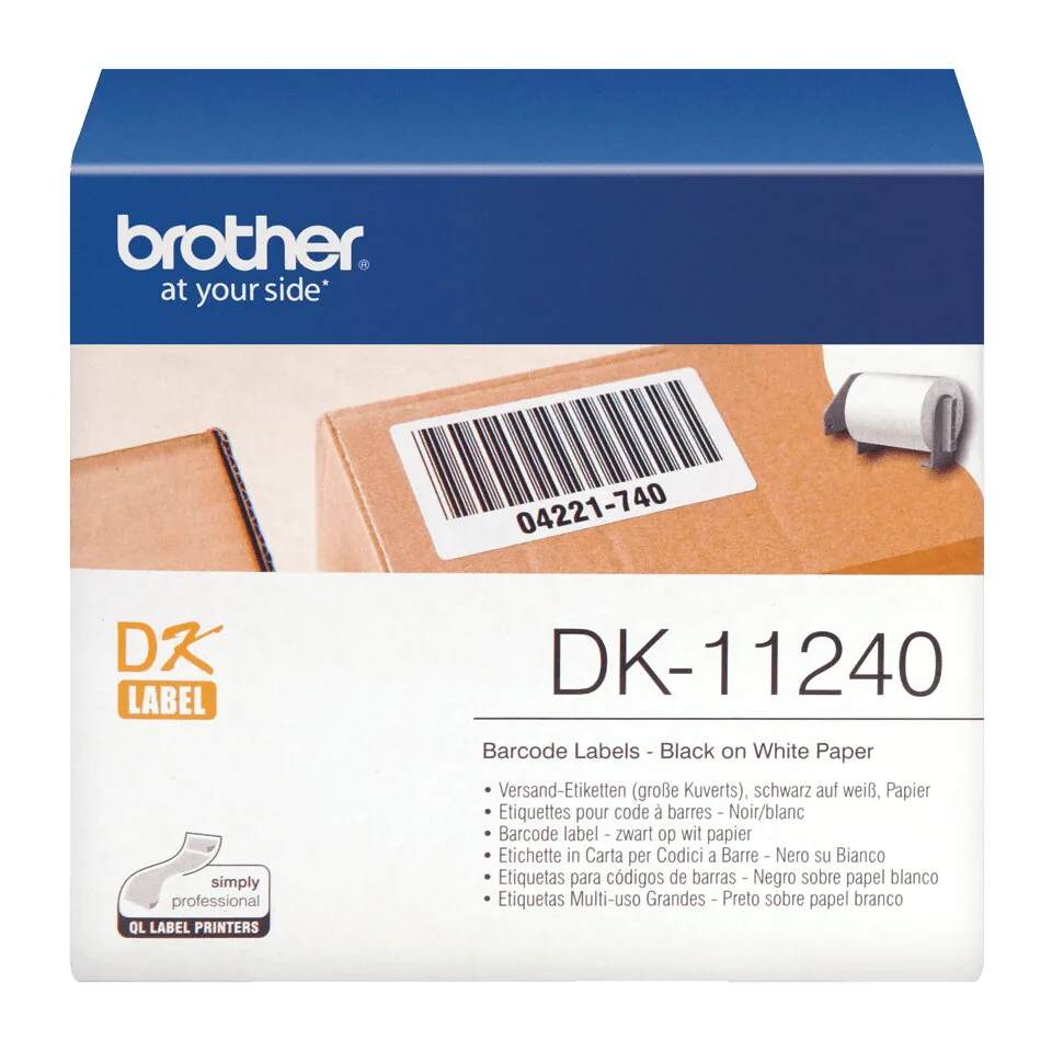 Brother DK-11240 Druckeretikett Weiß – Bild 3