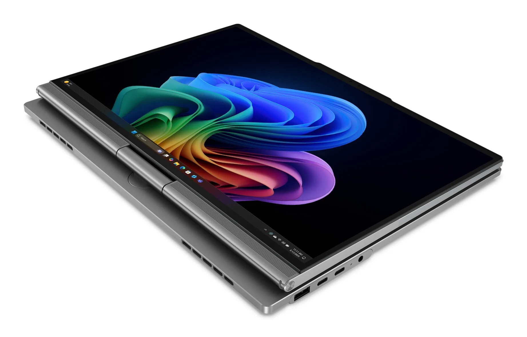 Lenovo ThinkBook Plus G7 Auto Twist Copilot+ PC 358H Hybrid (2-in-1) 35,6 cm (14") Touchscreen 2.8K 32 GB LPDDR5x-SDRAM 512 GB SSD Wi-Fi 7 (802.11be) Windows 11 Pro Grau Deutsch – Bild 7