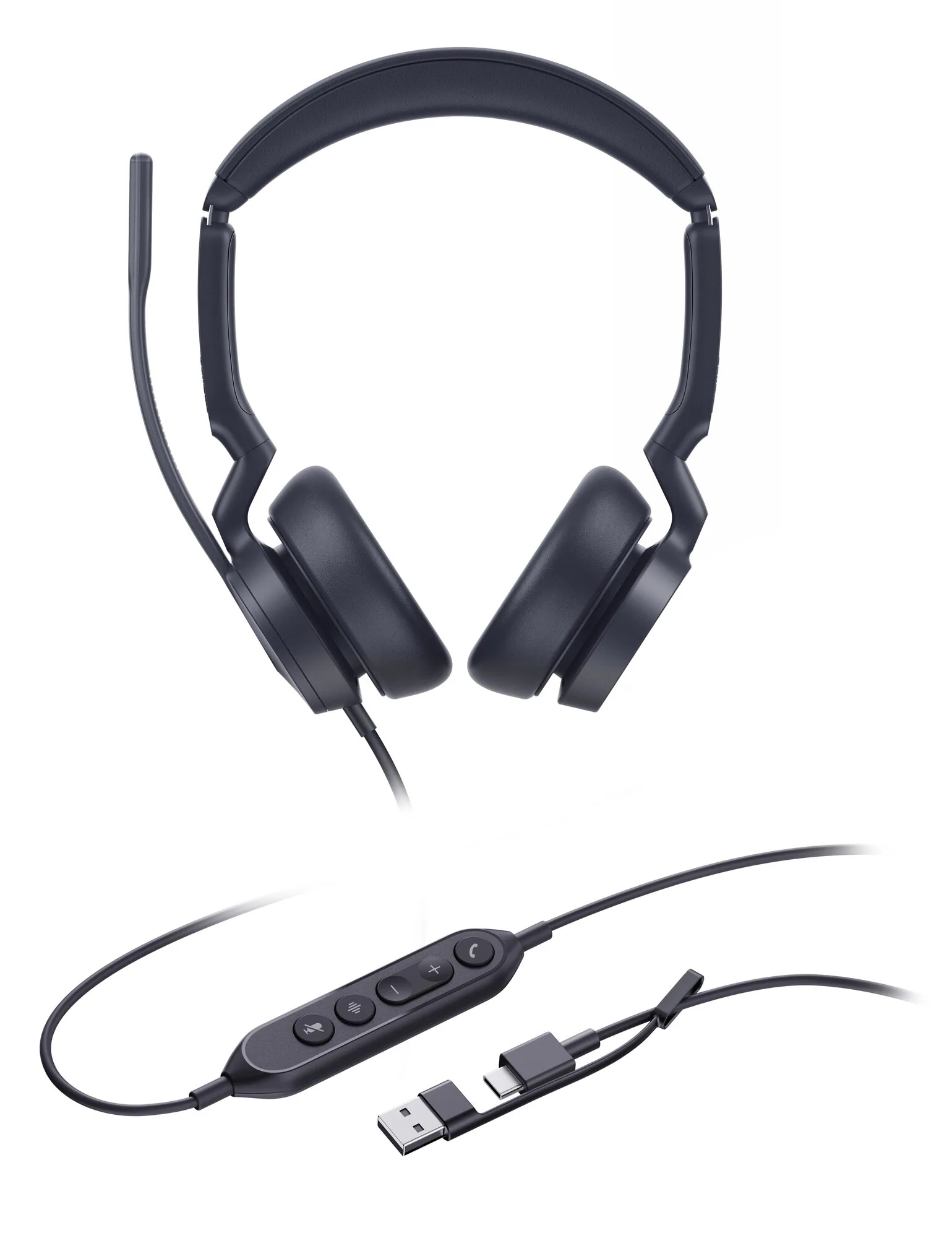 Yealink UH46 Dual UC USB-C/A Headset – Bild 1