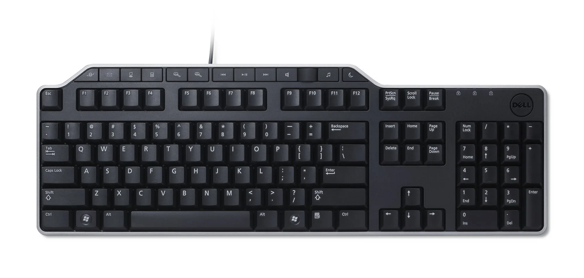 DELL KB522 Tastatur Universal USB QWERTZ Deutsch Schwarz – Bild 1
