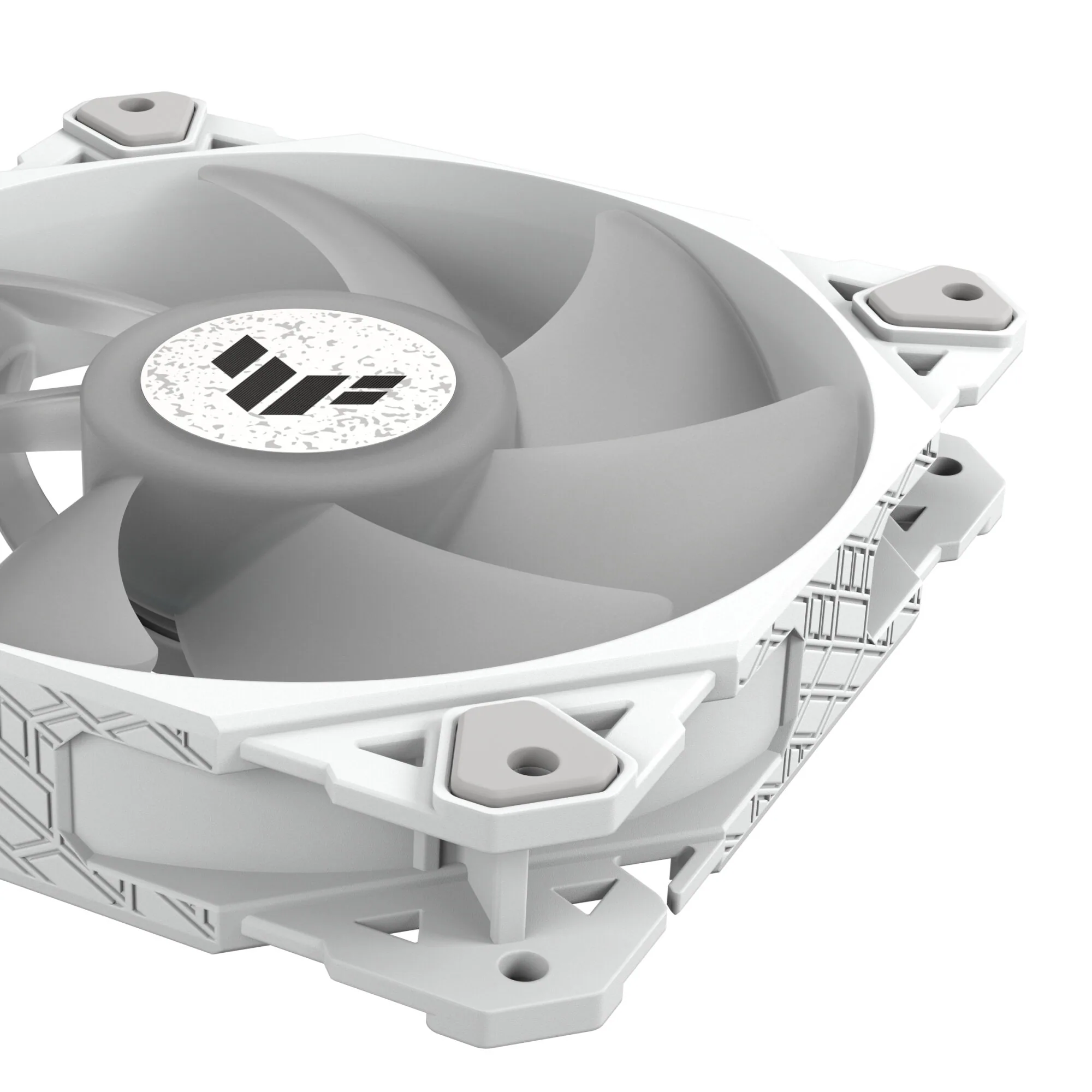 ASUS TUF GAMING TF120 ARGB WHITE EDITION Computergehäuse Ventilator 12 cm Weiß 1 Stück(e) – Bild 5