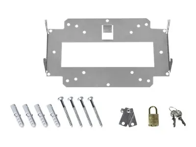 LANCOM Wall Mount + Lock (LN, Bulk 10) MIT Vorhängeschlösser