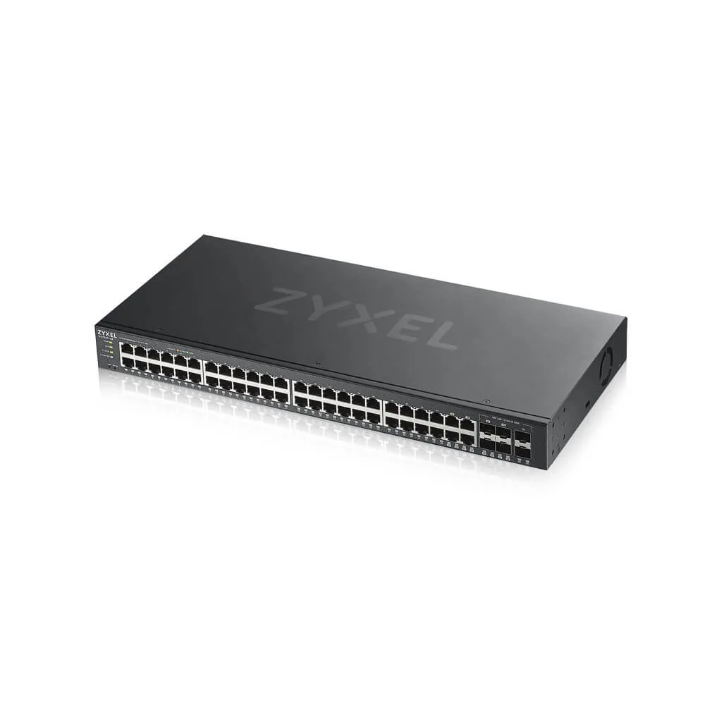 Zyxel GS1920-48V2 Managed Gigabit Ethernet (10/100/1000) Schwarz – Bild 3