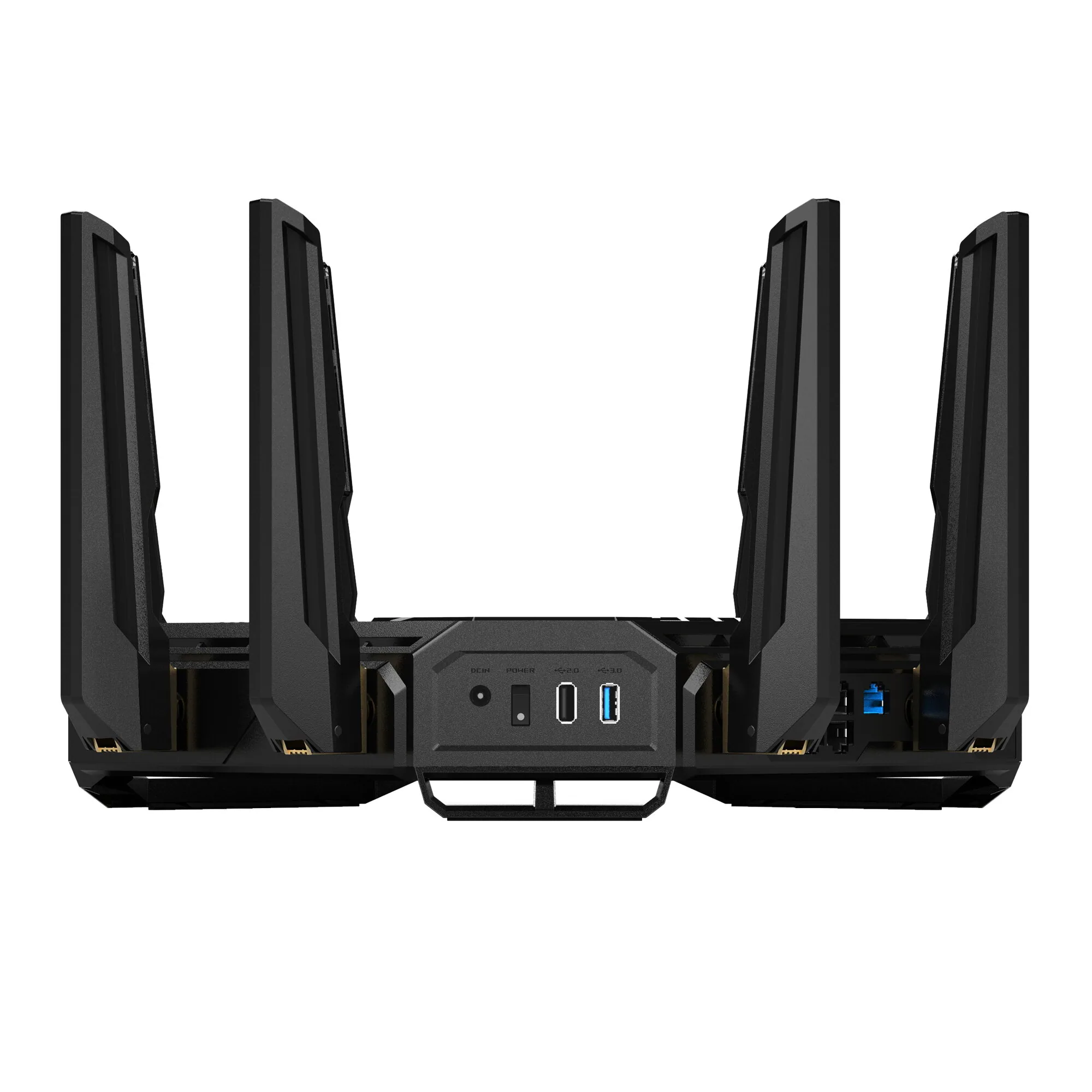 ASUS ROG Rapture GT-BE98 WLAN-Router 10 Gigabit Ethernet Quad-band (2.4 GHz / 5 GHz-1 / 5 GHz-2 / 6 GHz) Schwarz – Bild 6