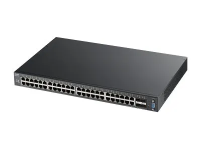 Zyxel XGS2210-52 Managed L2 Gigabit Ethernet (10/100/1000) 1U Schwarz