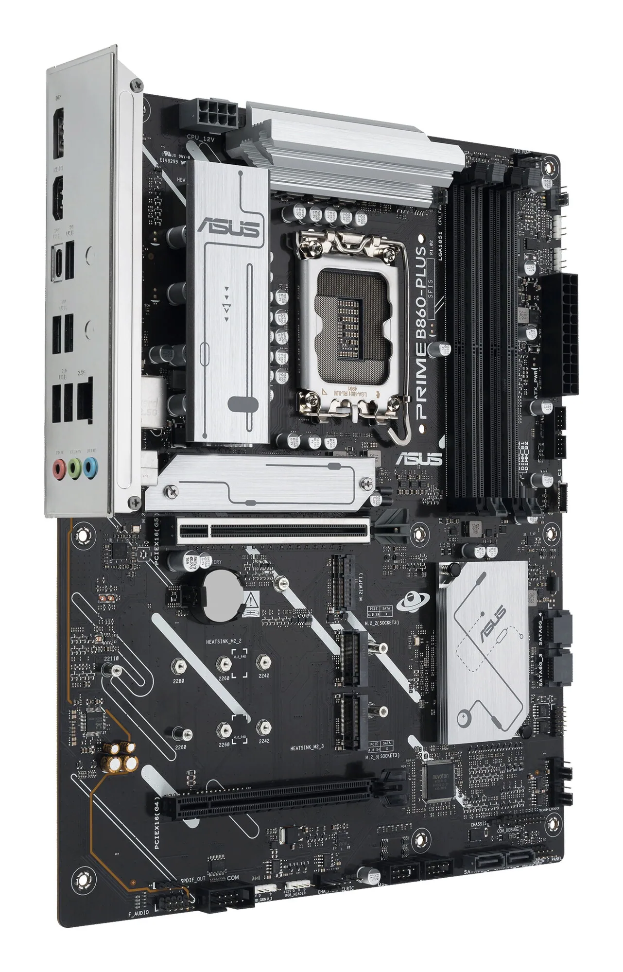 ASUS PRIME B860-PLUS-CSM Intel B860 LGA 1851 (Socket V1) ATX – Bild 3