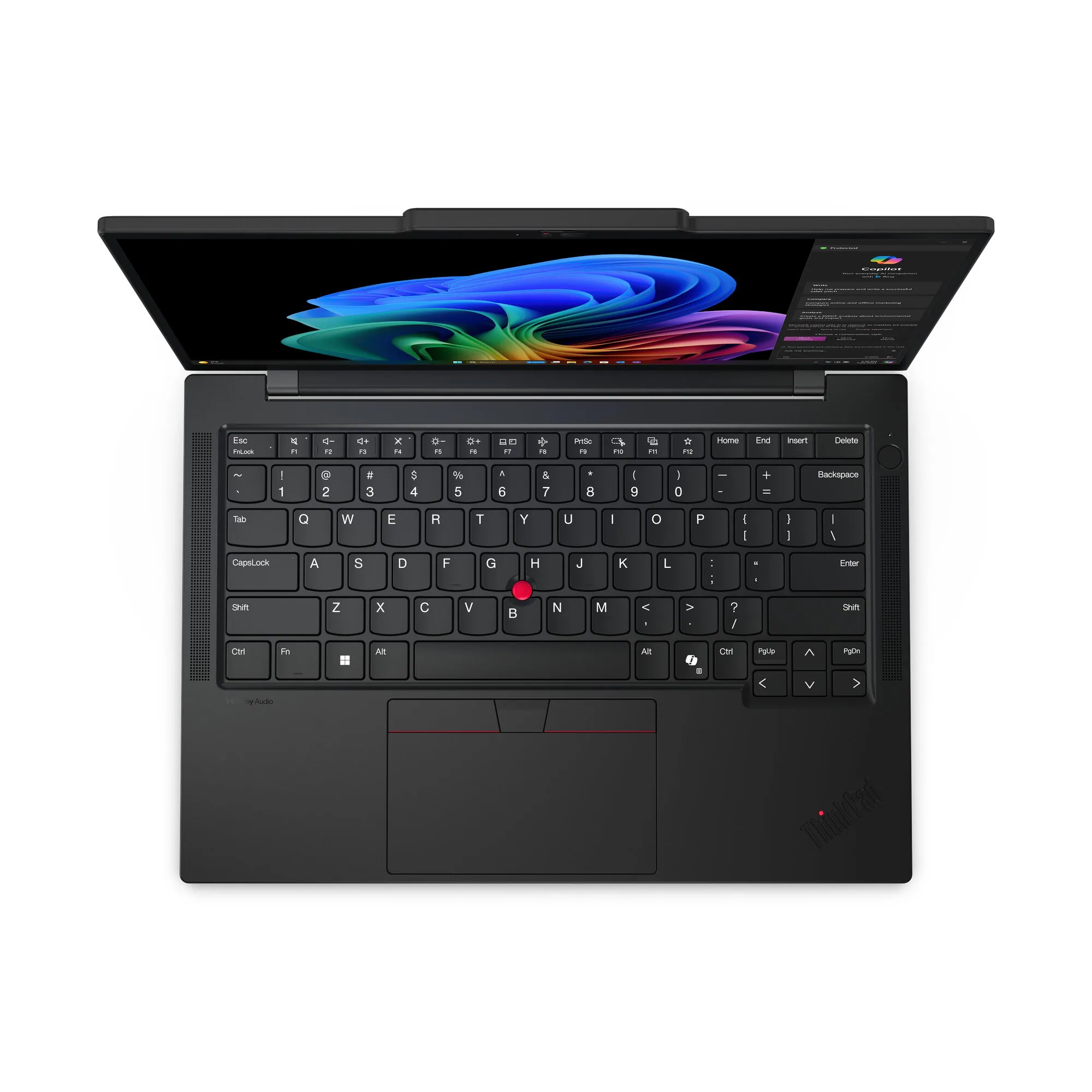 Lenovo ThinkPad T14s Gen 6 (Snapdragon) Copilot+ PC X1E-78-100 Laptop 35,6 cm (14") WUXGA 32 GB LPDDR5x-SDRAM 1 TB SSD Wi-Fi 7 (802.11be) Windows 11 Pro Schwarz Deutsch – Bild 7