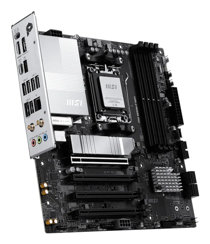 MSI PRO B850M-P WIFI Motherboard AMD B850 Sockel AM5 micro ATX – Bild 3