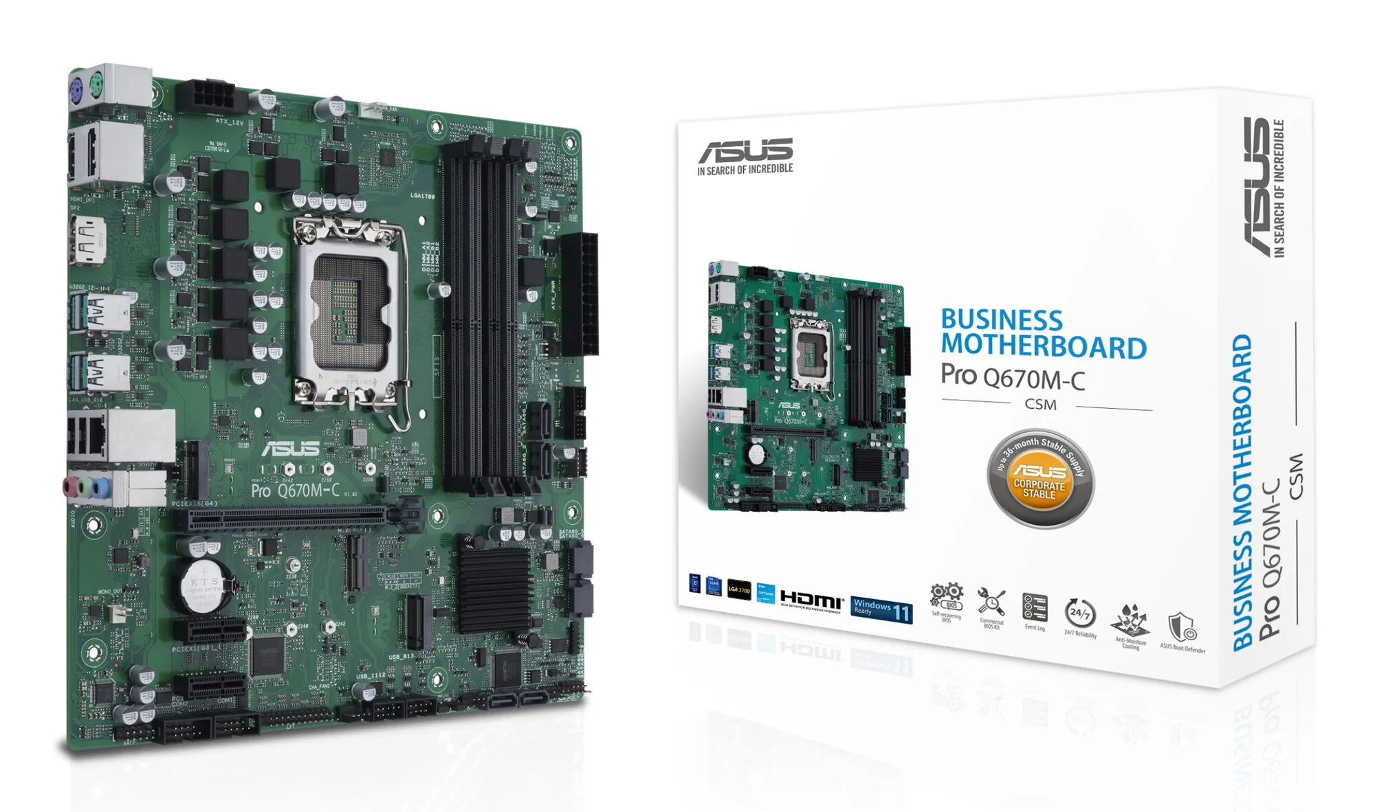 ASUS PRO Q670M-C-CSM Intel Q670 LGA 1700 micro ATX – Bild 6