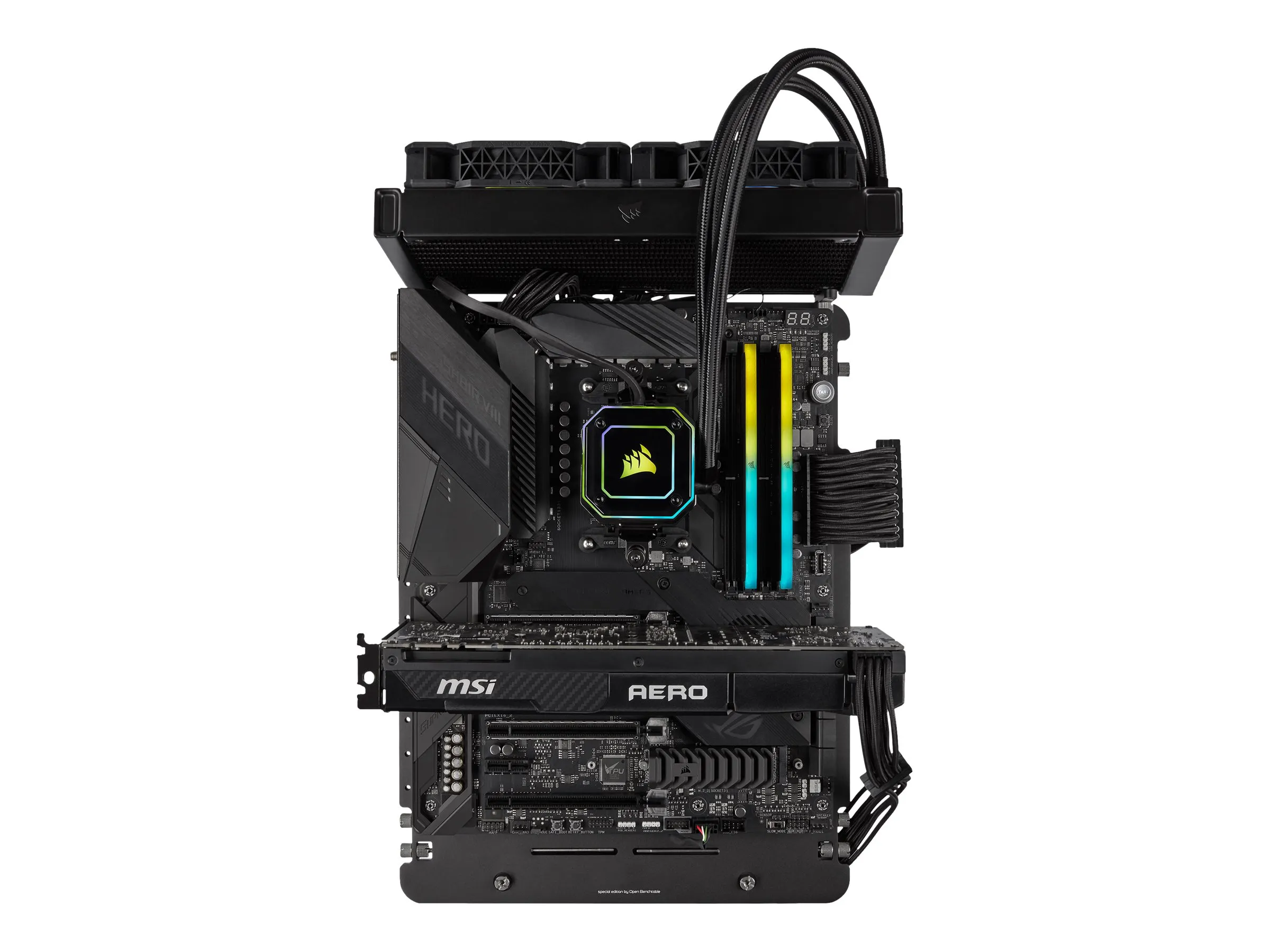 Corsair VENGEANCE RGB DDR4-3200 CL16 32 GB Kit (2x 16 GB) (CMG32GX4M2E3200C16)