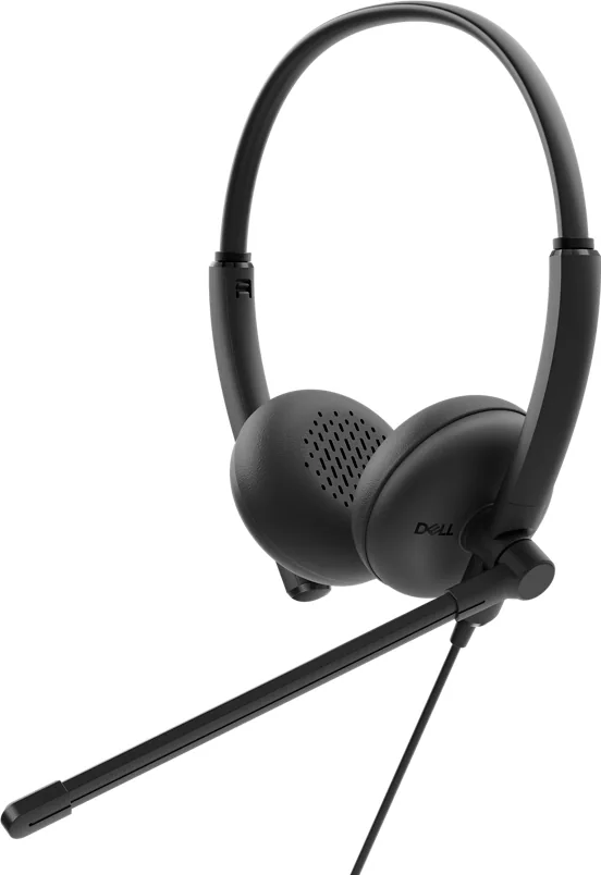 DELL WH125 Kopfhörer Kabelgebunden Kopfband Büro/Callcenter USB Typ-A Schwarz – Bild 1