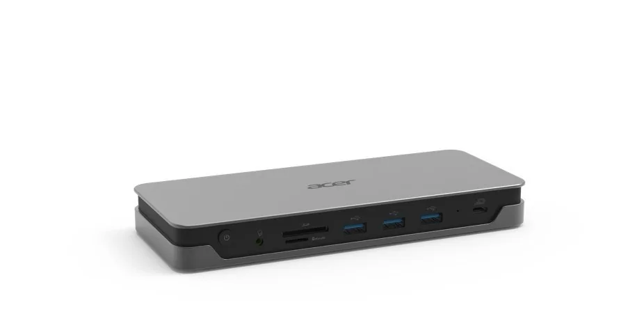 Acer USB Type-C Gen 1 Dock Kabelgebunden USB 3.2 Gen 1 (3.1 Gen 1) Type-C Grau – Bild 1