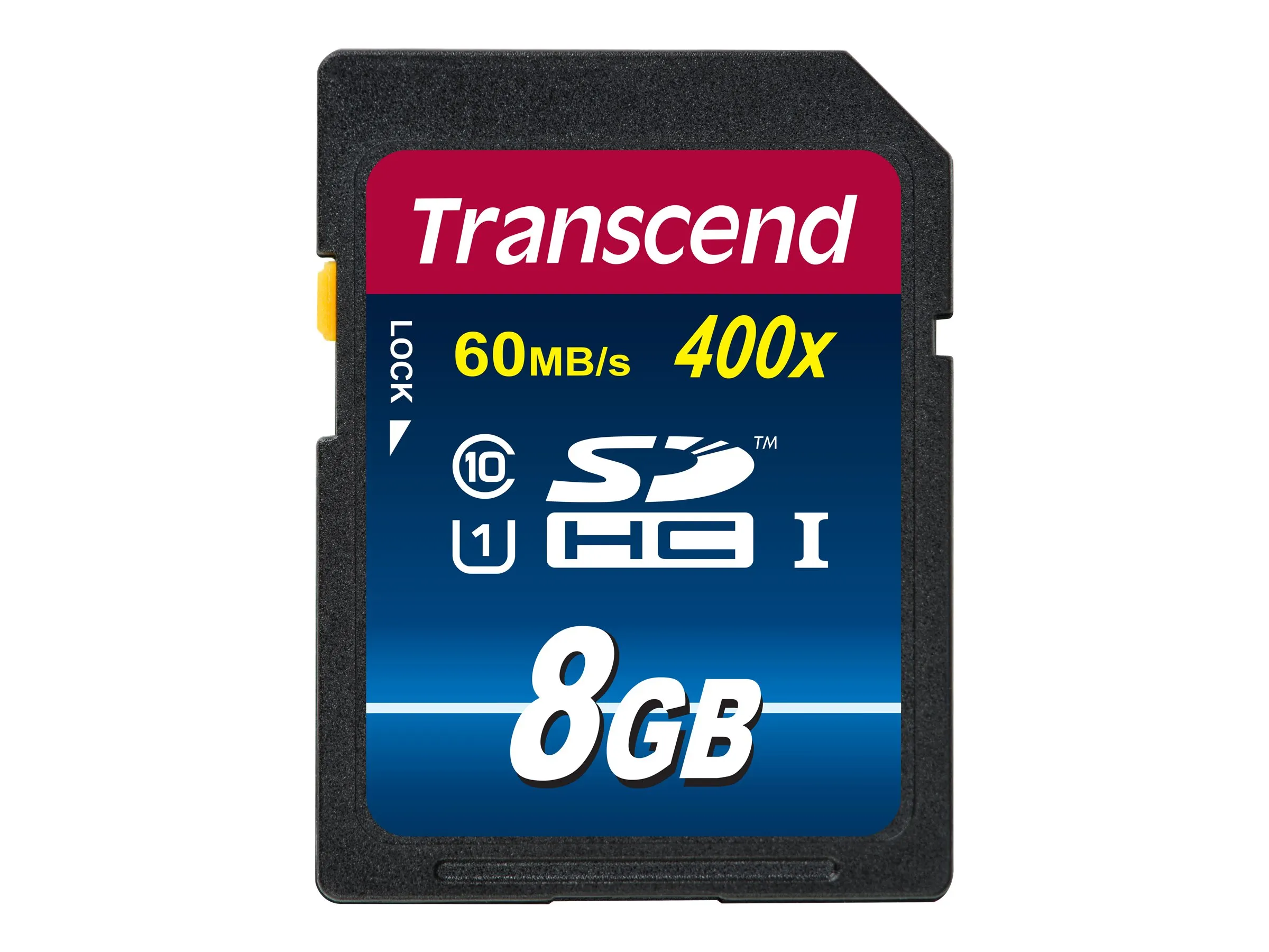 SD Card   8GB Transcend SDHC UHS-I 400x