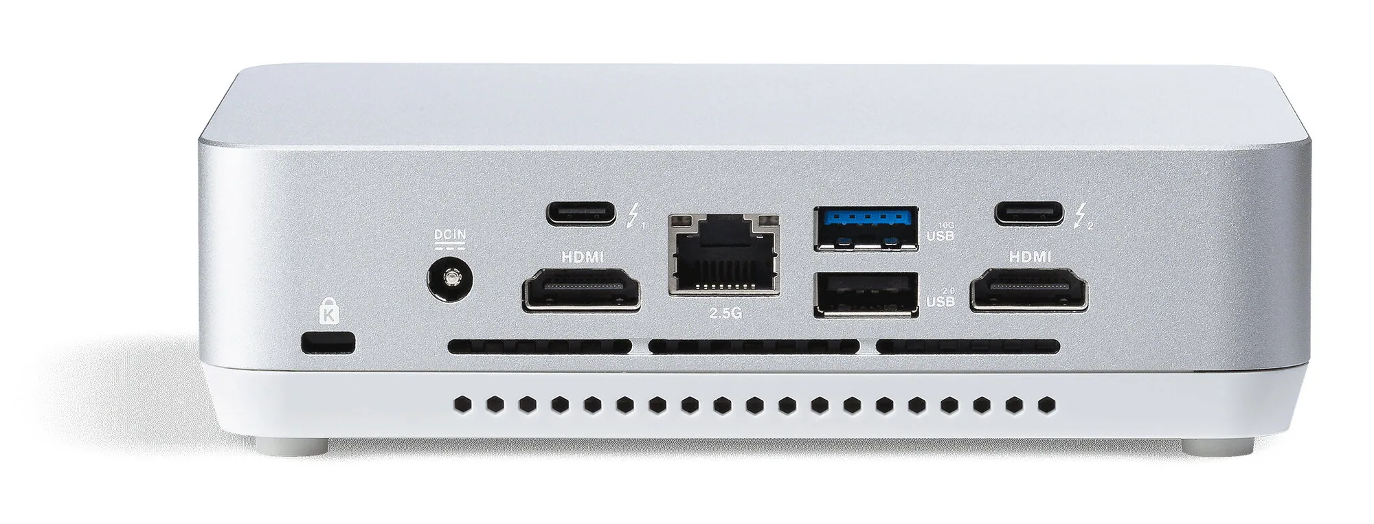 ASUS NUC 14 Pro+ RNUC14RVSU9089A2I Intel Core Ultra 9 185H 32 GB DDR5-SDRAM 1 TB SSD Windows 11 Home UCFF Mini-PC Weiß – Bild 3