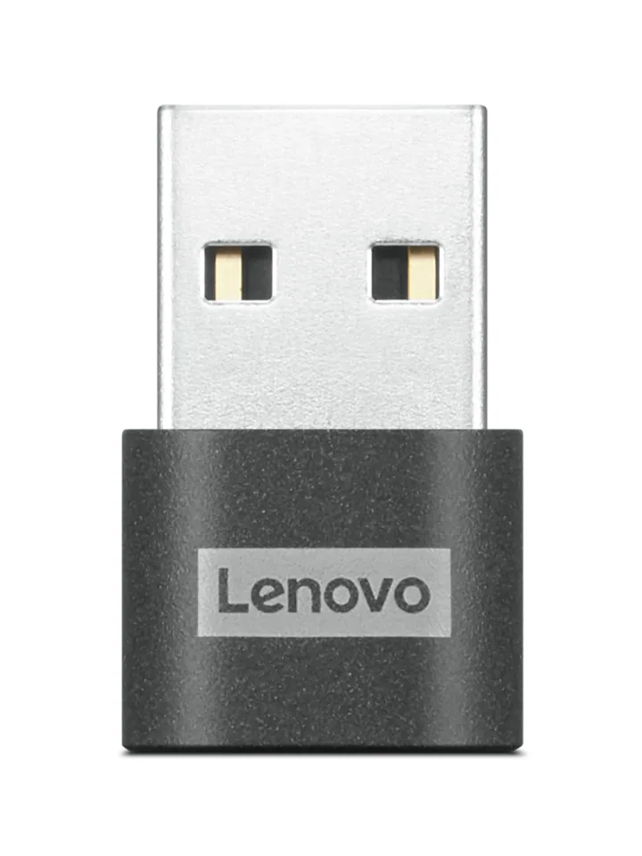 Lenovo 4X91C99226 Kabeladapter USB-C USB-A Schwarz – Bild 2