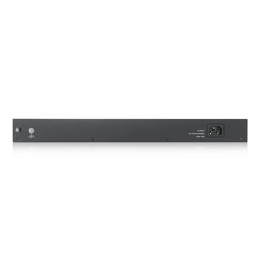Zyxel GS2220-28HP-EU0101F Netzwerk-Switch Managed L2 Gigabit Ethernet (10/100/1000) Power over Ethernet (PoE) Schwarz – Bild 2