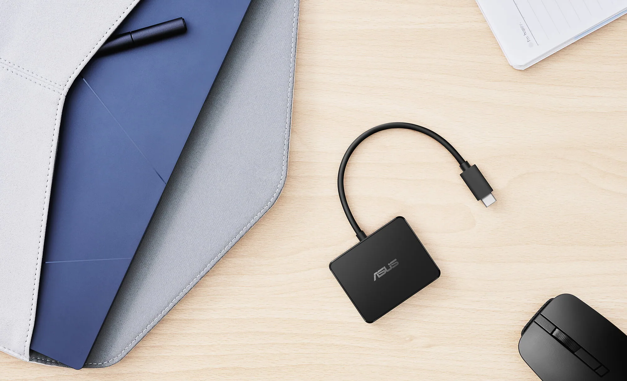 ASUS USB-C Mini Dock Kabelgebunden USB 3.2 Gen 2 (3.1 Gen 2) Type-C Schwarz – Bild 4