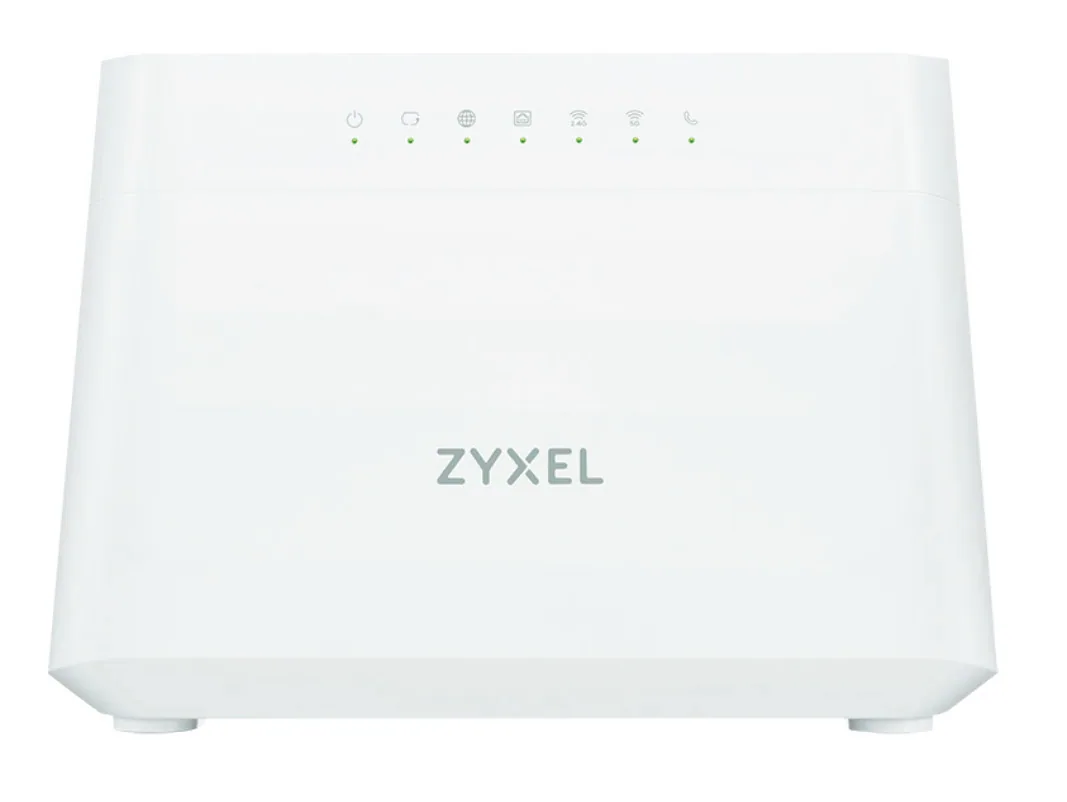 Zyxel DX3301-T0 WLAN-Router Gigabit Ethernet Dual-Band (2,4 GHz/5 GHz) Weiß – Bild 1