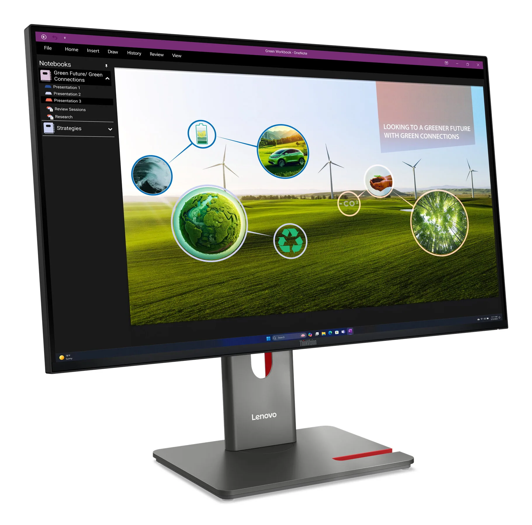 Lenovo ThinkVision P27Q-40 Monitor – Bild 4