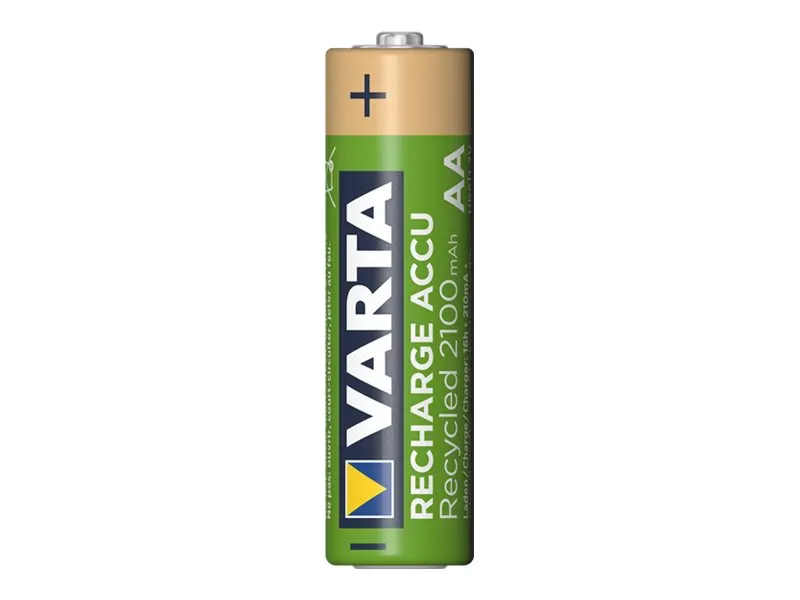Varta Akku RECHARGE Recycled AA HR6 2100 mAh 2 Stück