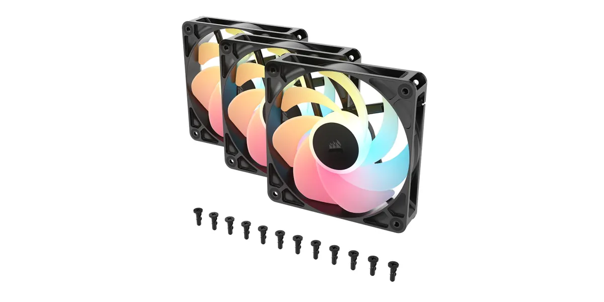Corsair Lüfter 120*120*25 RS120-R ARGB PWM Triple Pack