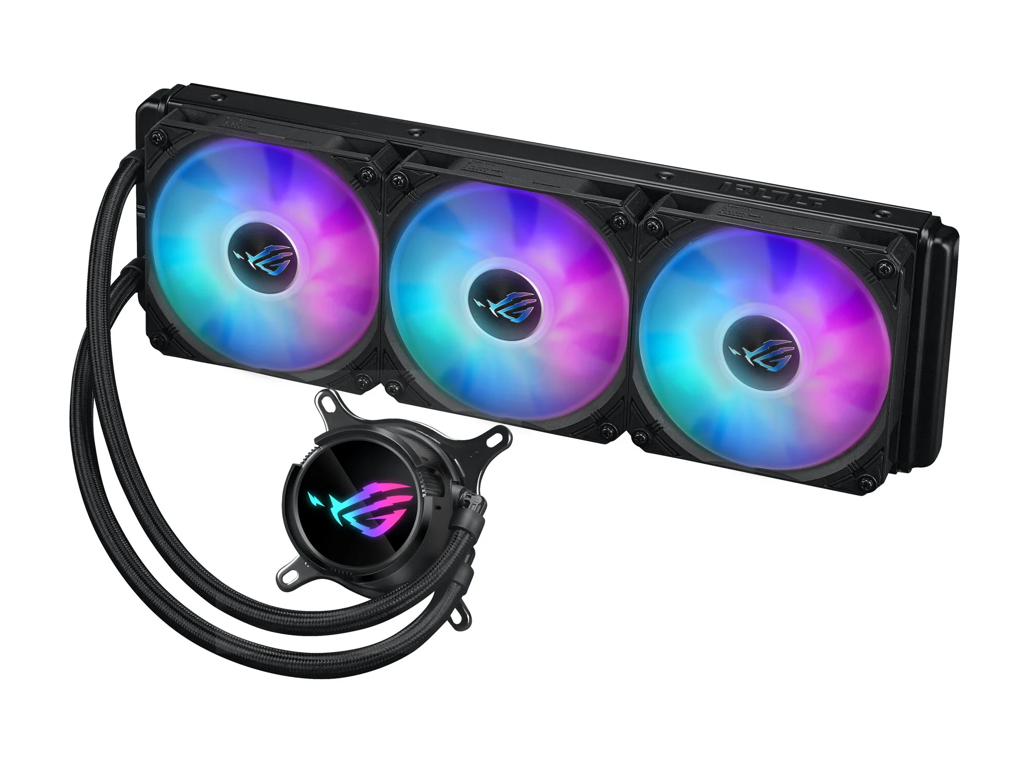 ASUS ROG Strix LC III 360 ARGB Prozessor All-in-One-Flüssigkeitskühler 12 cm Schwarz – Bild 1