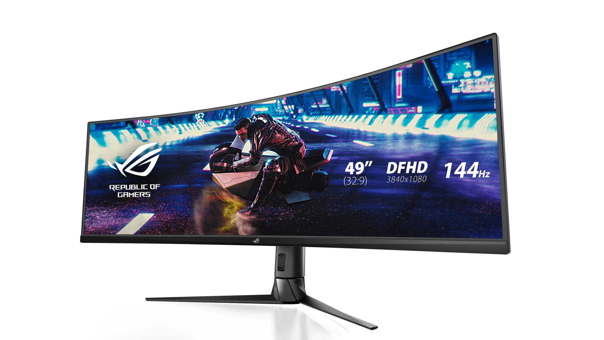 ASUS ROG Strix XG49VQ Computerbildschirm 124,5 cm (49") 3840 x 1080 Pixel UltraWide Full HD LED Schwarz – Bild 5