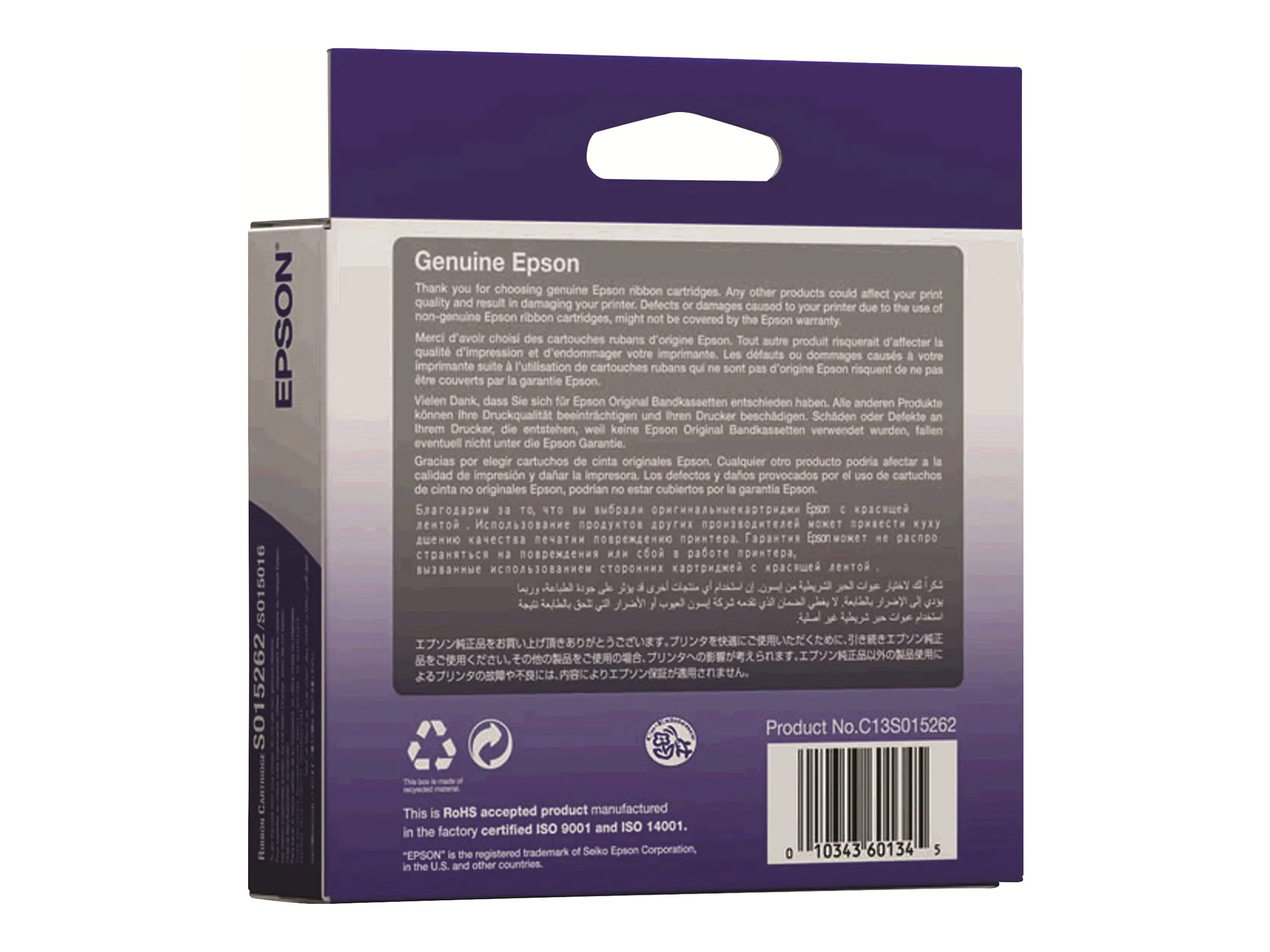 Farbband Epson LQ 1060     black                     S015262