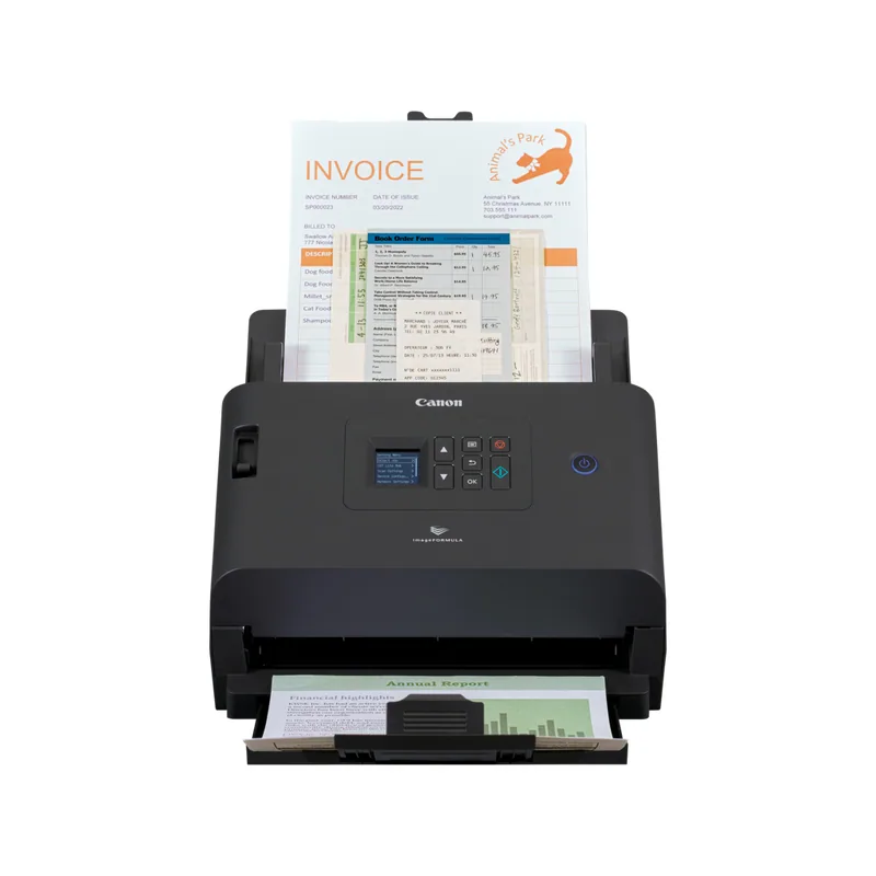 Canon imageFORMULA DR-S250N Scanner mit Vorlageneinzug 600 x 600 DPI A4 Schwarz – Bild 1
