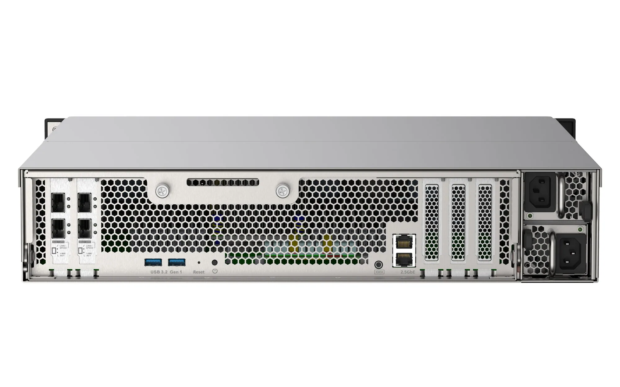 QNAP TS-h2490FU NAS Rack (2U) EPYC 7302P 128 GB DDR4 0 TB QuTS hero Schwarz, Grau – Bild 6