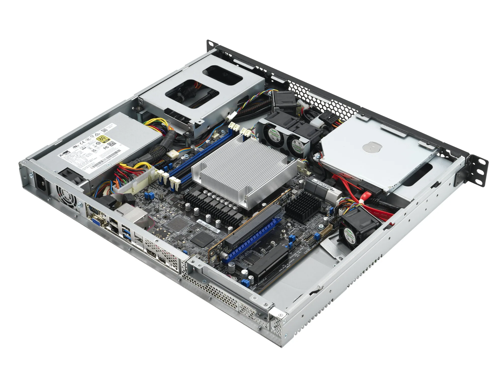 ASUS RS100-E11-PI2 Intel C252 LGA 1200 (Socket H5) Rack (1U) Silber – Bild 1