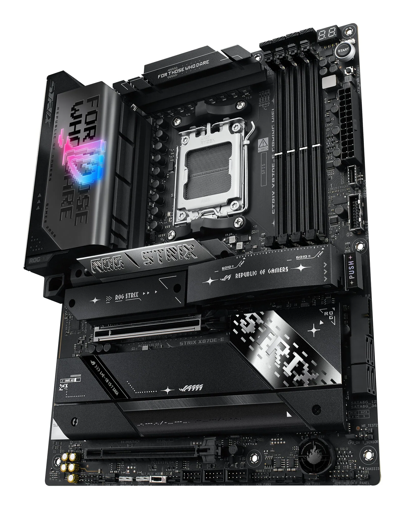 ASUS ROG STRIX X870E-E GAMING WIFI AMD X870E Sockel AM5 ATX – Bild 4