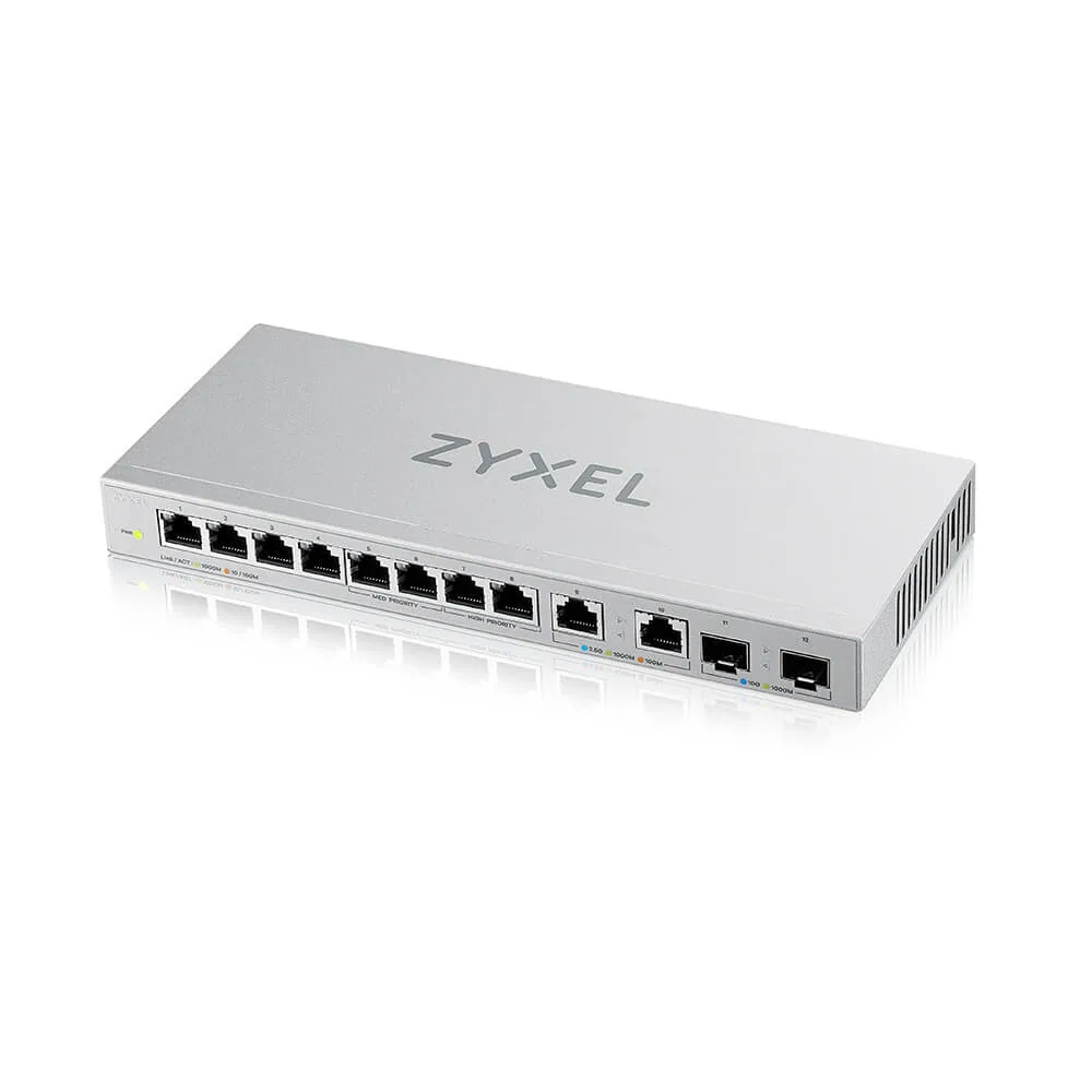 Zyxel XGS1010-12-ZZ0102F Netzwerk-Switch Unmanaged Gigabit Ethernet (10/100/1000) Grau – Bild 1